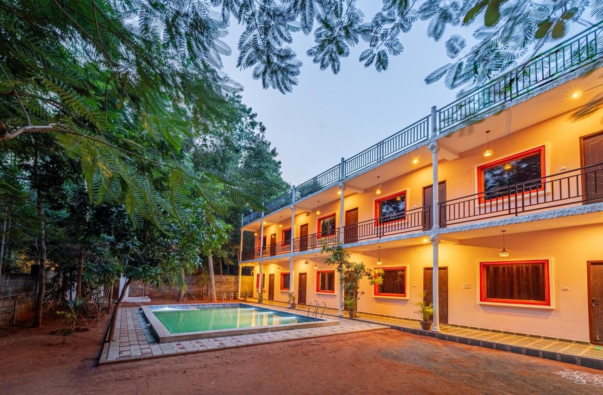 Hotel De Jardin Pondicherry With Swimming Pool Eksteriør billede
